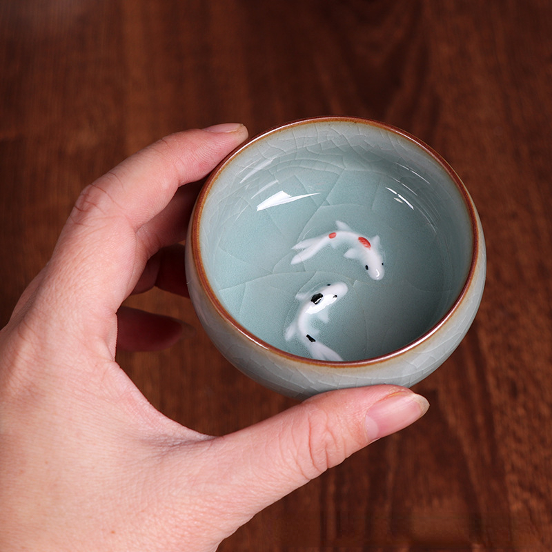 أكواب شاي من البورسلين السيلاد - مراجعة Celadon Ceramic Cup وسعره