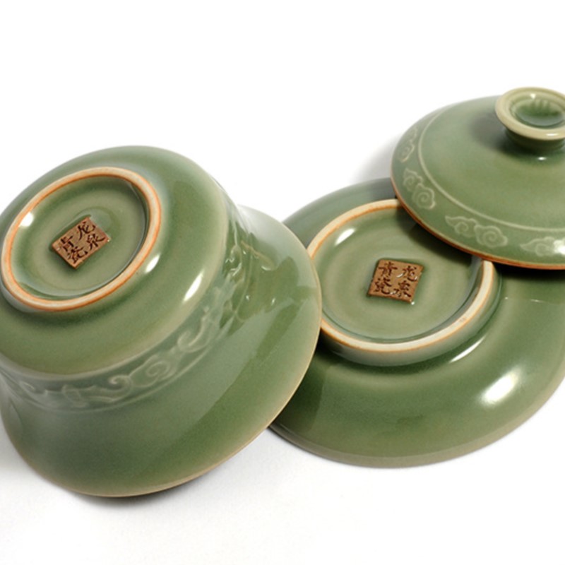 طقم غايوان سيراميك عالي الجودة - مراجعة Celadon Ceramic Cup وسعره