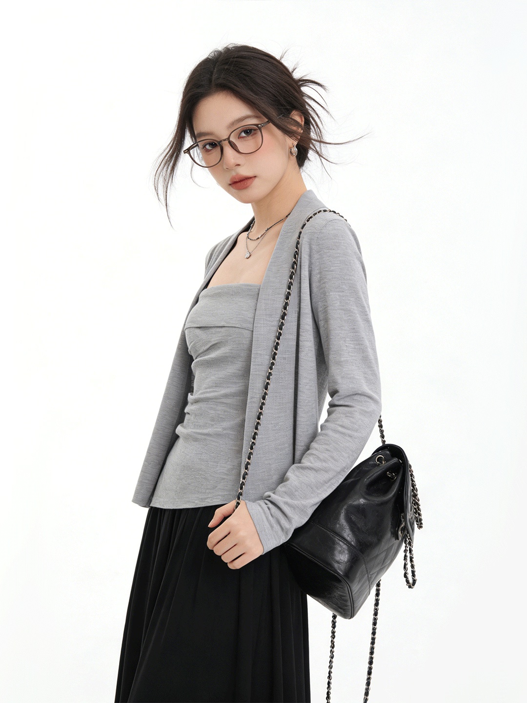 طقم كارديجان قصير محبوك من قطع - مراجعة Korean Lifestyle & Kids Boutique وسعره