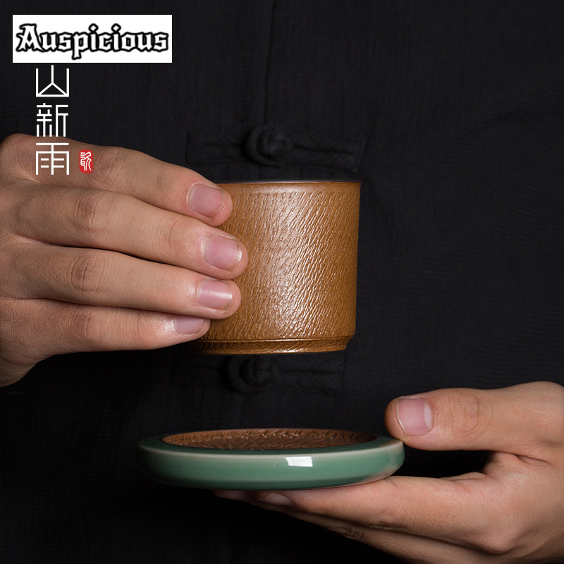 وعاء شاي لونغتشوان مع طقم شاي  - مراجعة Celadon Ceramic Cup وسعره